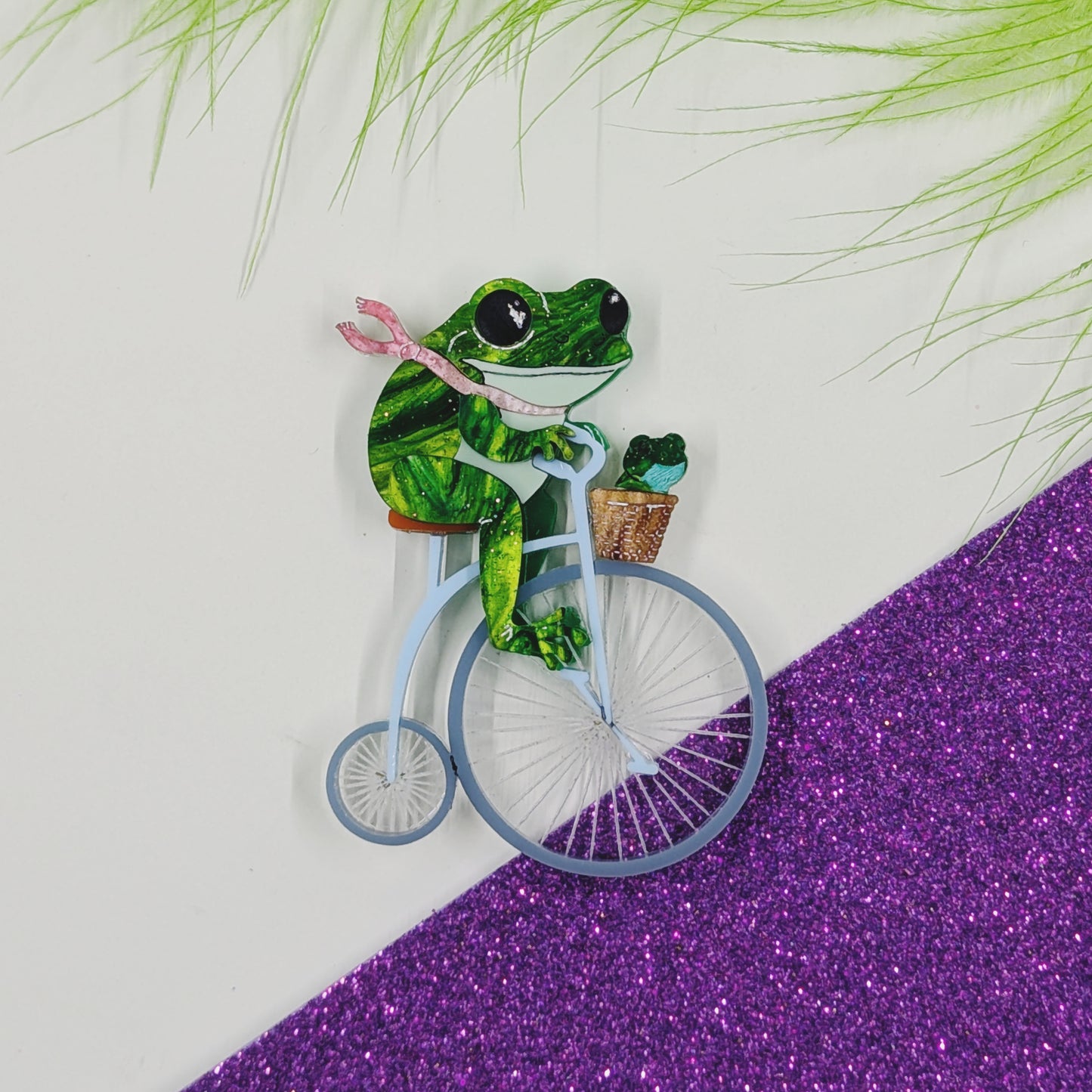 Penny Farthing Frog