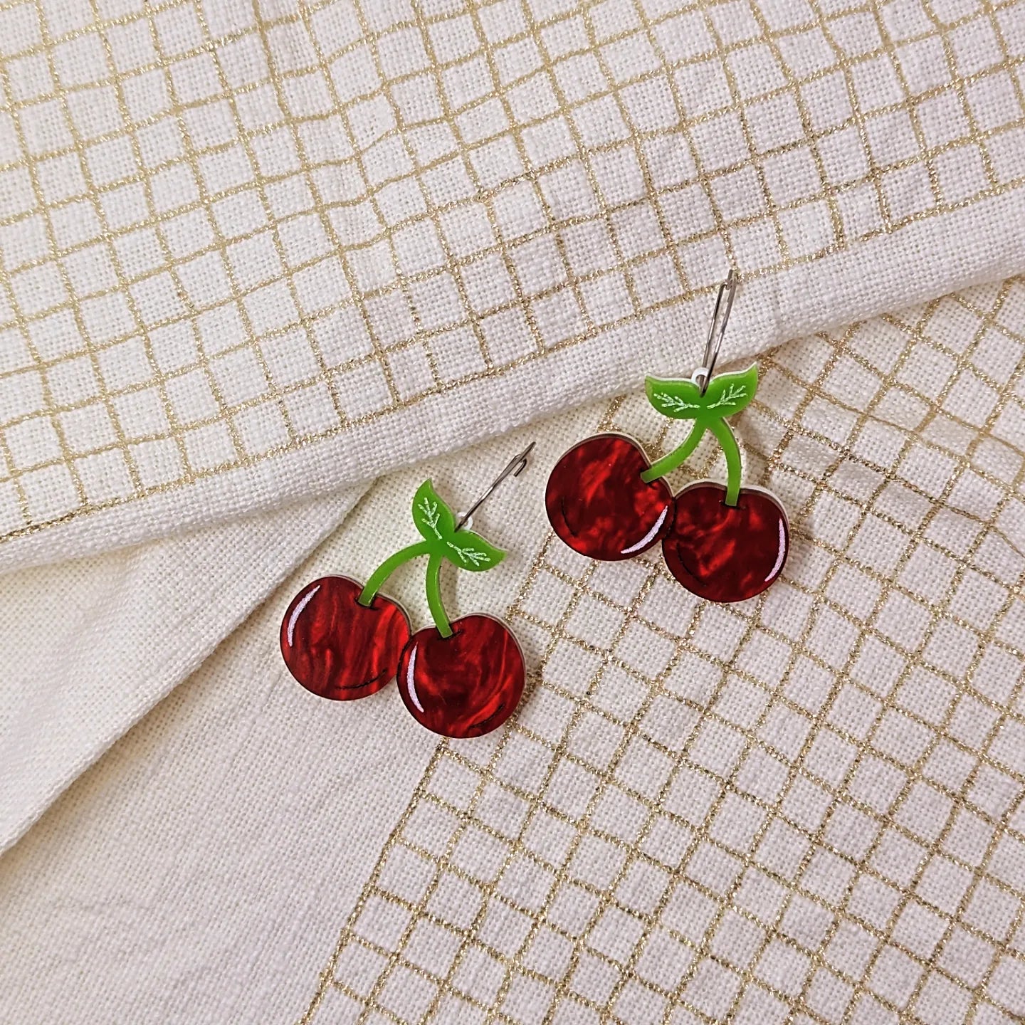 Cherry Pair Earrings