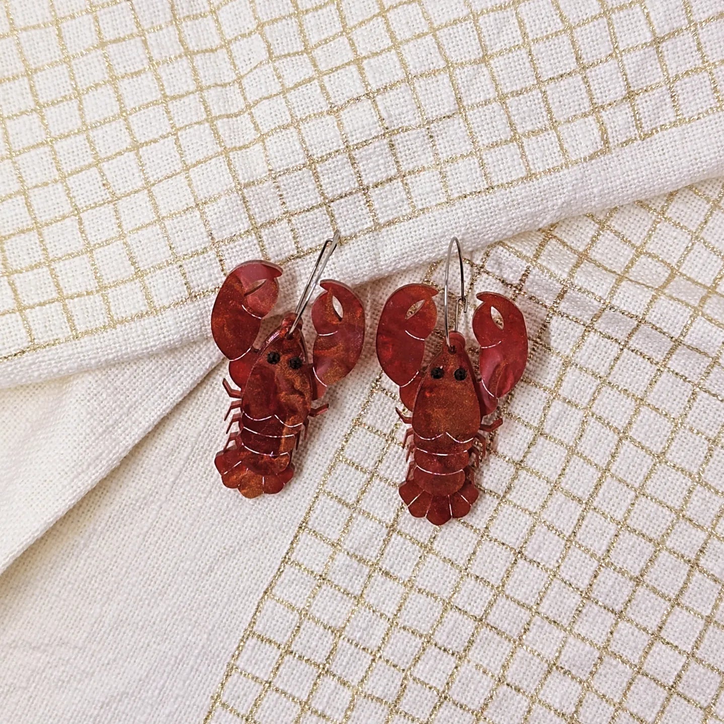 Lobster Earrings