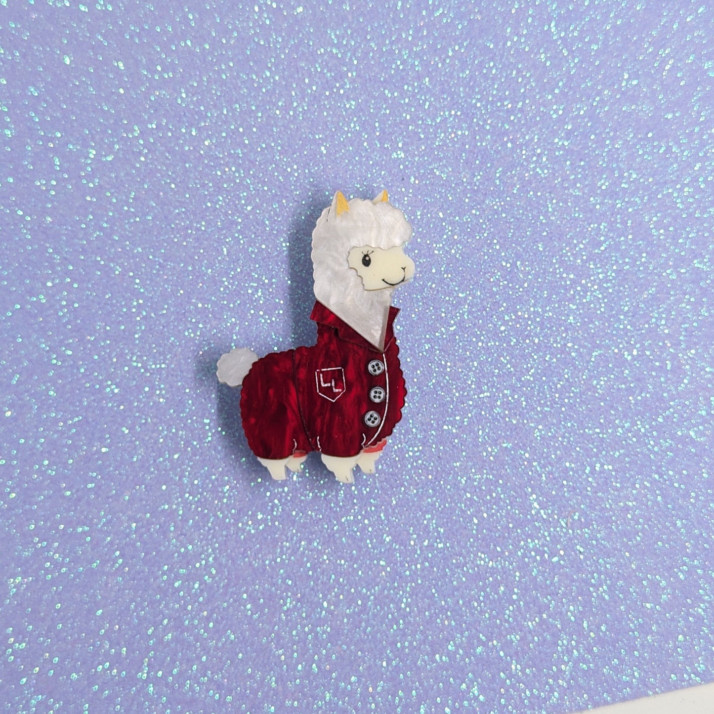 Llama Llama Brooch