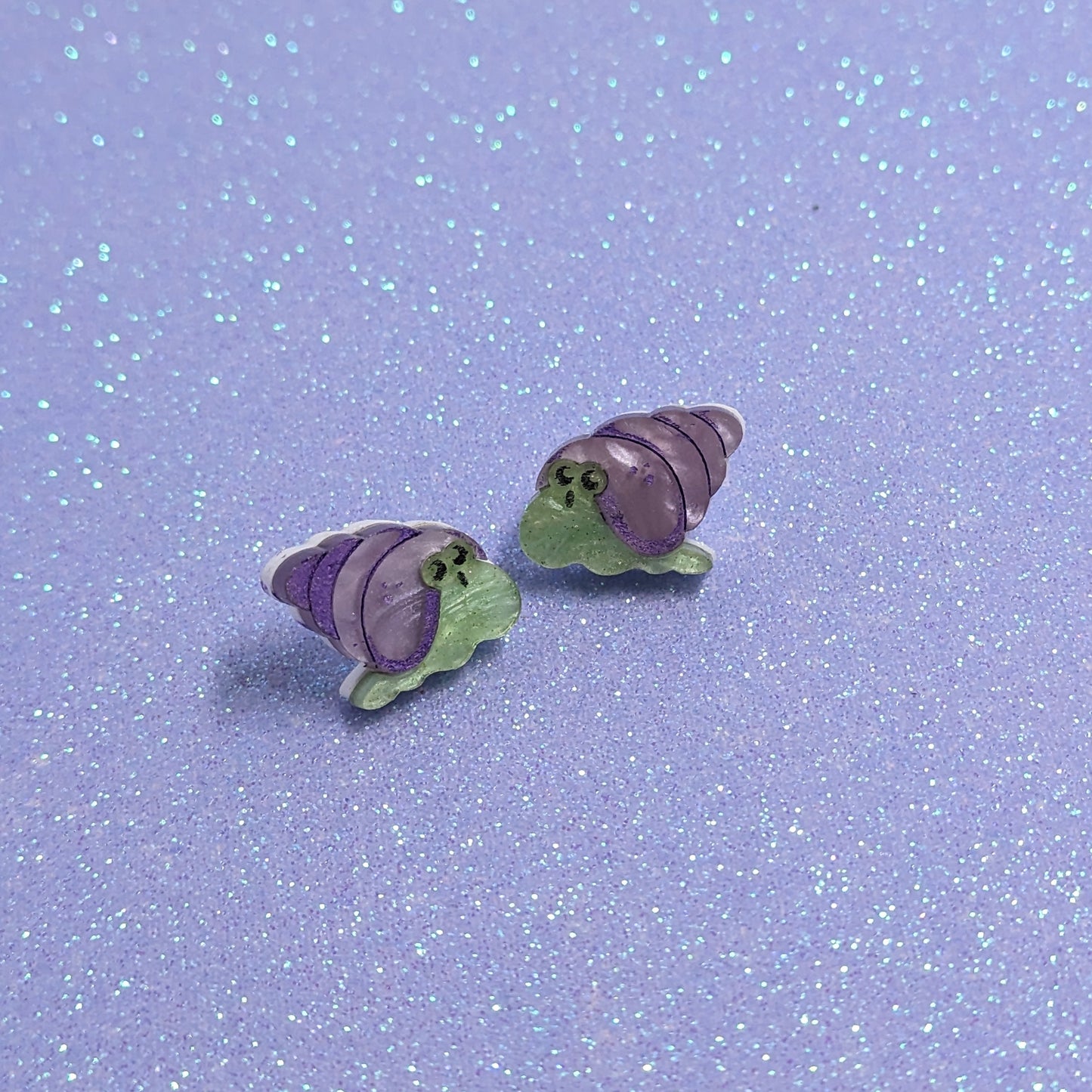 Snail Saving Whale Earrings