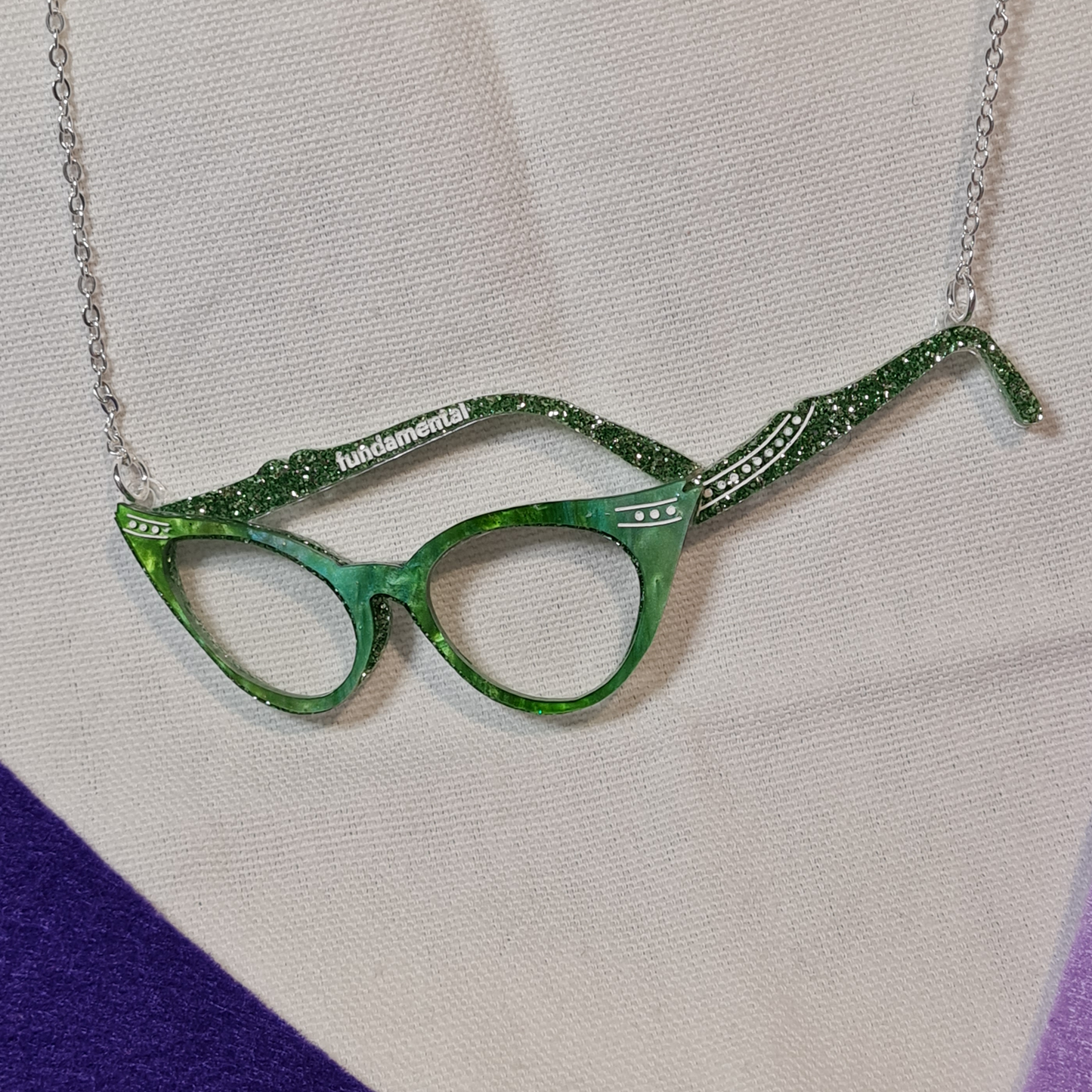 Fundamental Reading Glasses necklace