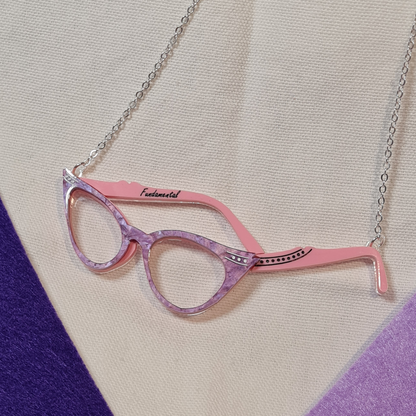 Fundamental Reading Glasses necklace