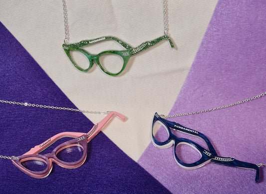 Fundamental Reading Glasses necklace