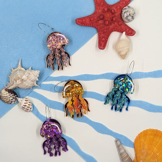 Wish Wish Jellyfish earrings